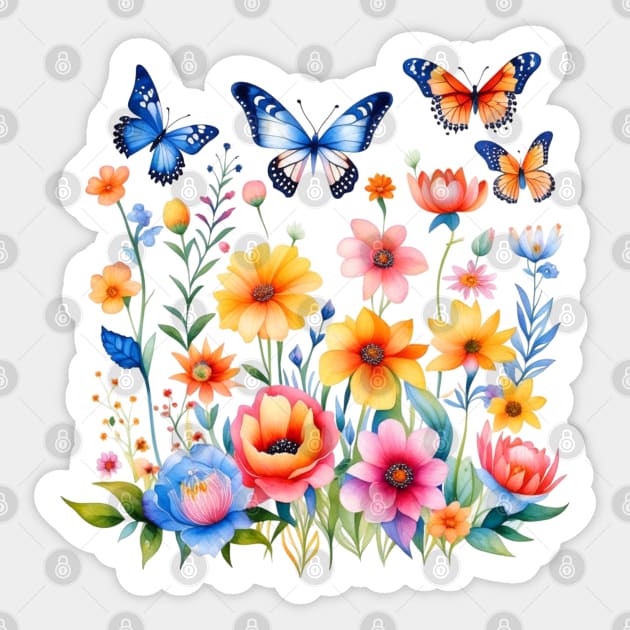Spring May Flowers Sticker by HolidayBug